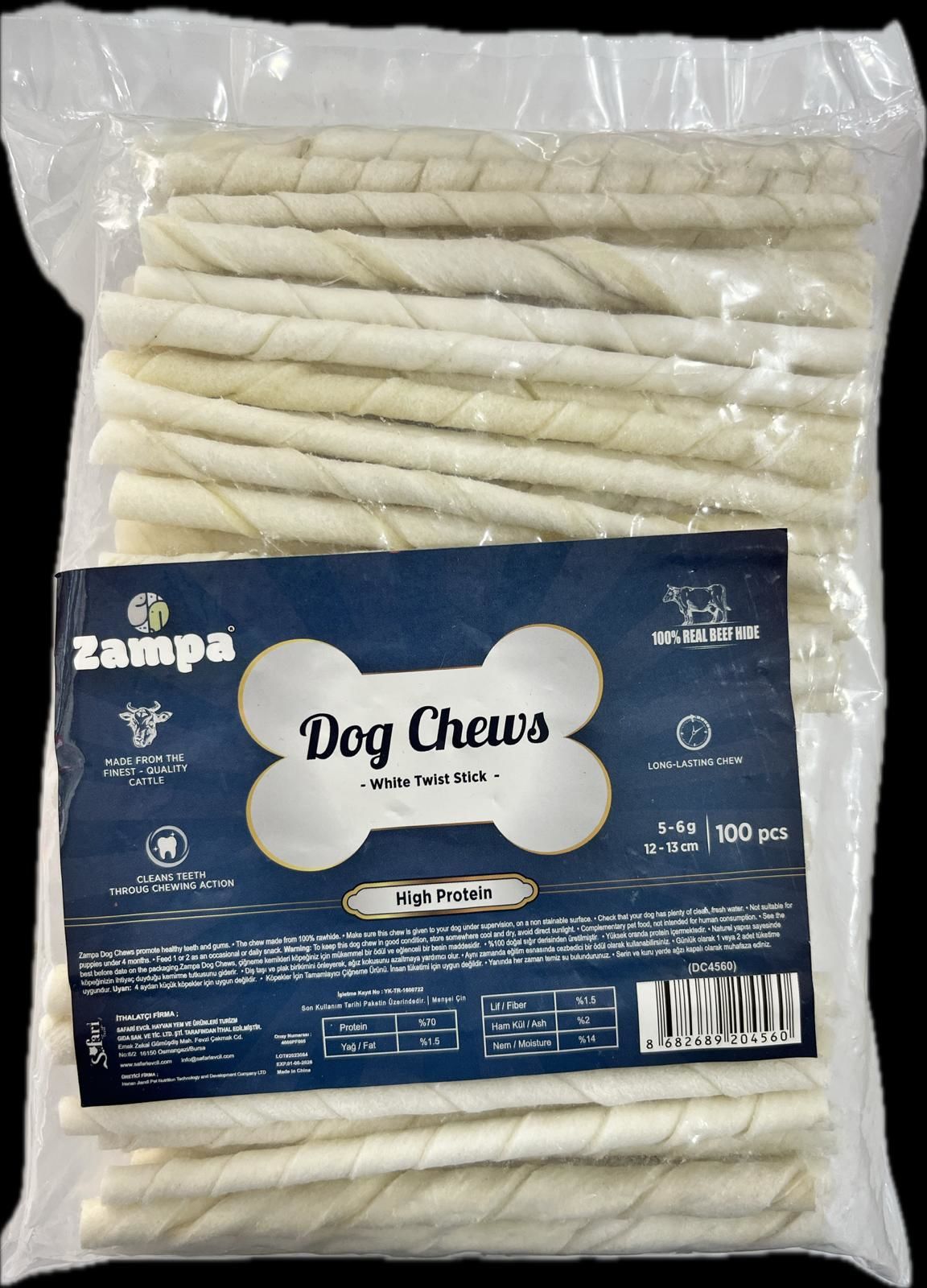 Dog Chews Burgu Sticks Köpek