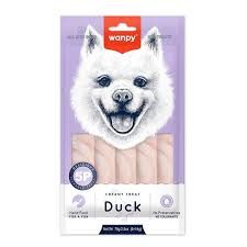 Wanpy Ördekli Krema Köpek Ödülü 5x14 gr