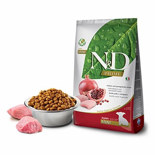 N&D Prime Tavuklu ve Narlı 7 kg Küçük Irk Yavru Köpek Maması