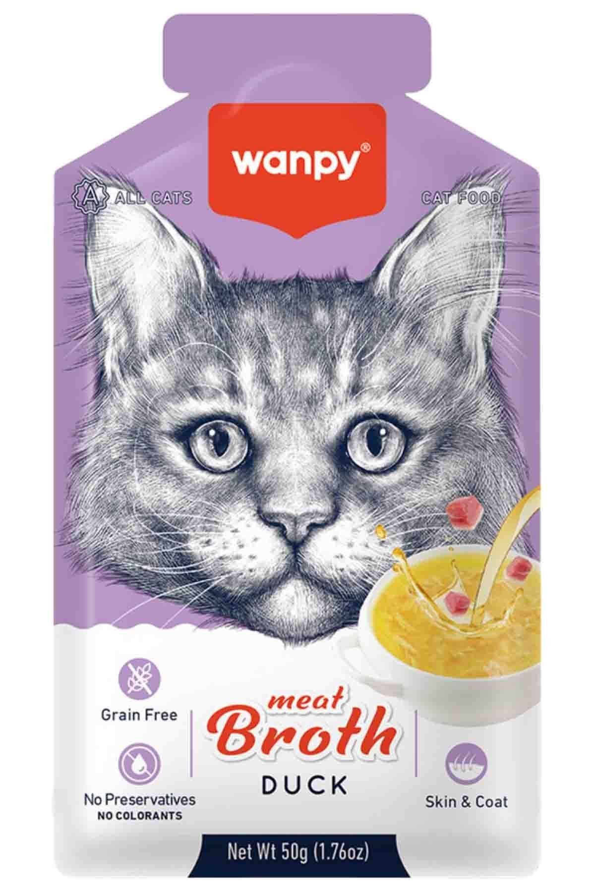 Wanpy Ördek Etli Kedi Çorbası 50gr