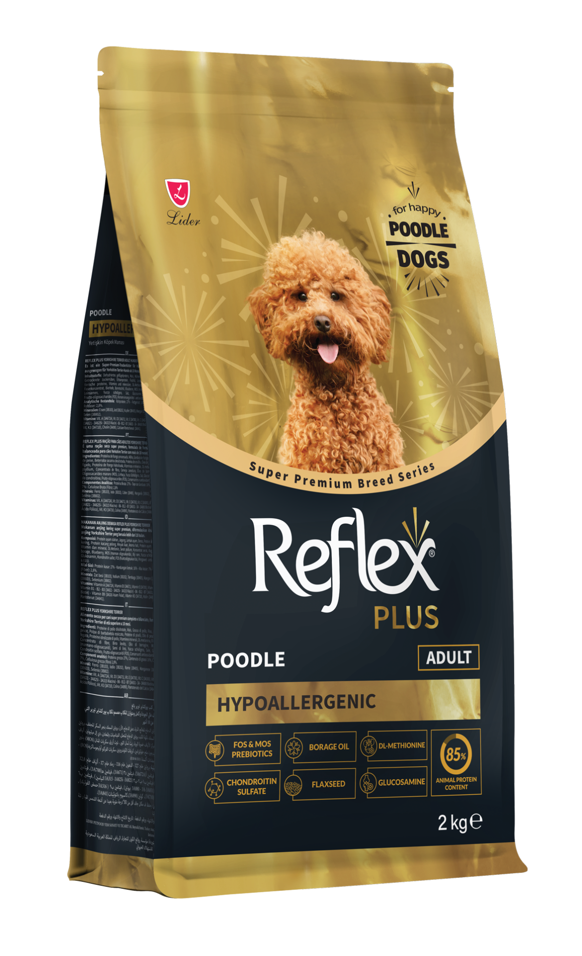Reflex Plus Poodle Yetişkin Köpek Maması 2kg