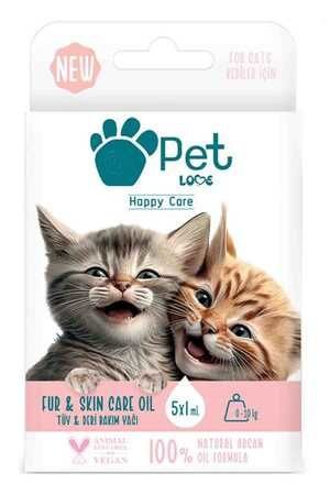 Pet Love Tüy Bakım Yağı Kedi 5 x 1 ml