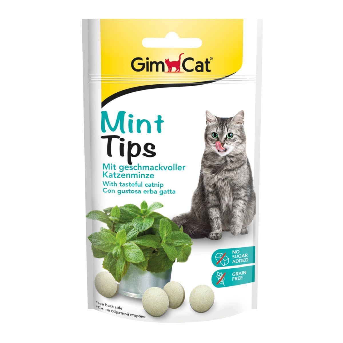 Gimcat Mint Tips 40 gr Kedi Ödül Tableti