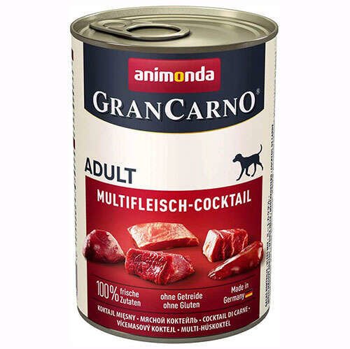 Animonda Gran Carno Adult Karışık Etli 400 gr Yetişkin Konserve Köpek Maması