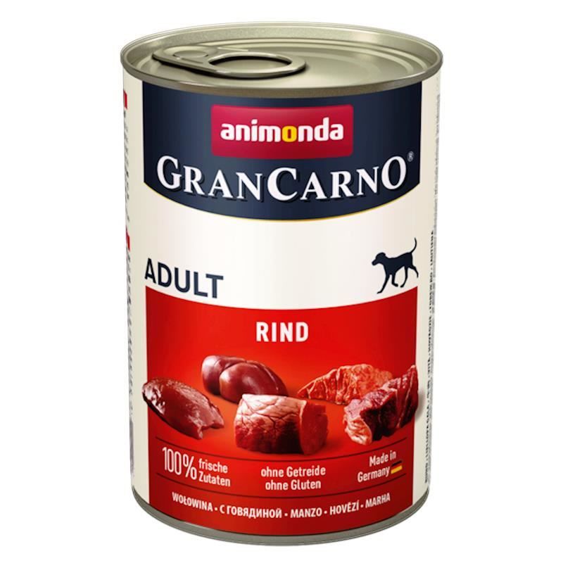 Animonda Gran Carno Adult Sığır Etli 400 gr Yetişkin Konserve Köpek Maması