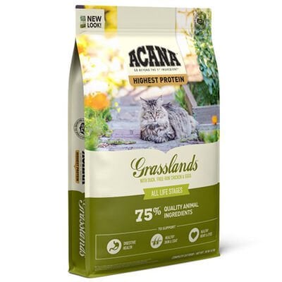Acana Grasslands 4,5 kg Tavuk Ördek ve Hindili Yetişkin Kedi Maması
