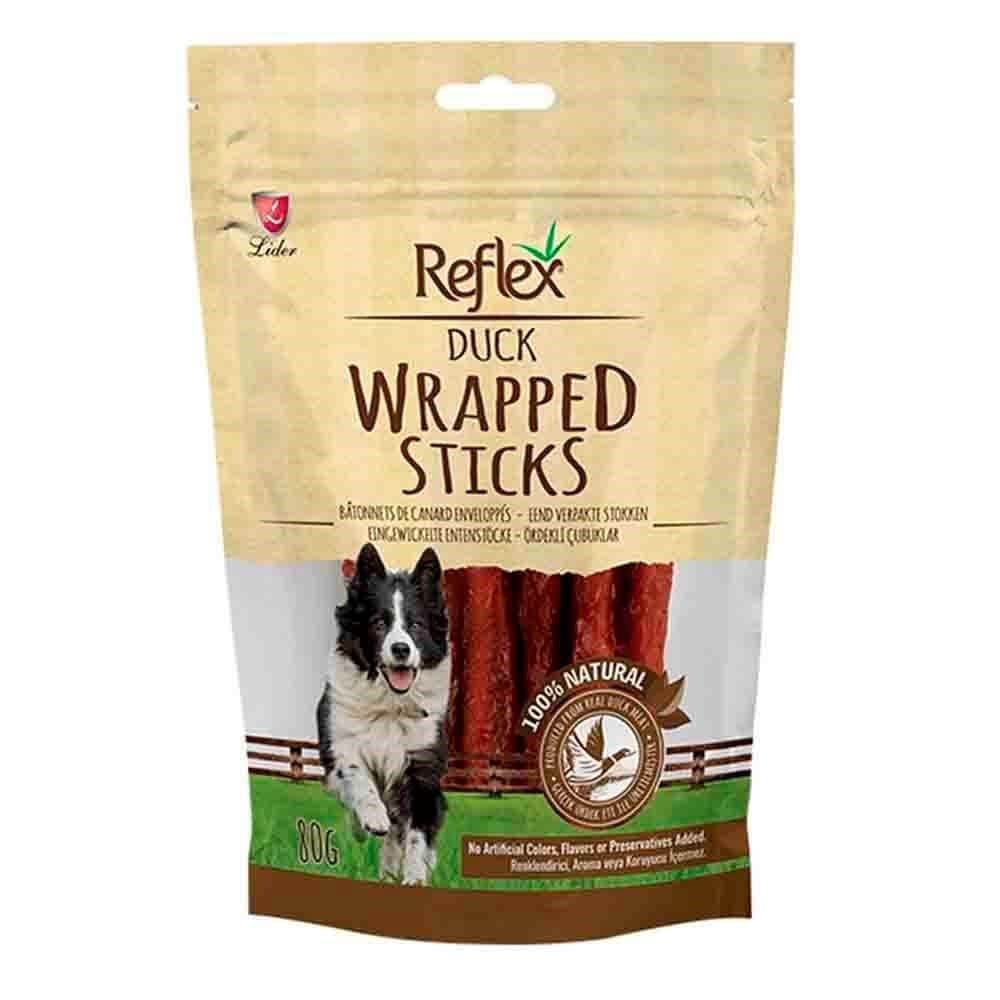 Reflex Ördek Sargılı Köpek Ödül Çubuğu 80gr