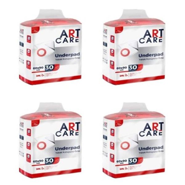 ART CARE Yatak Koruyucu Örtü 30 Adet 4 paket