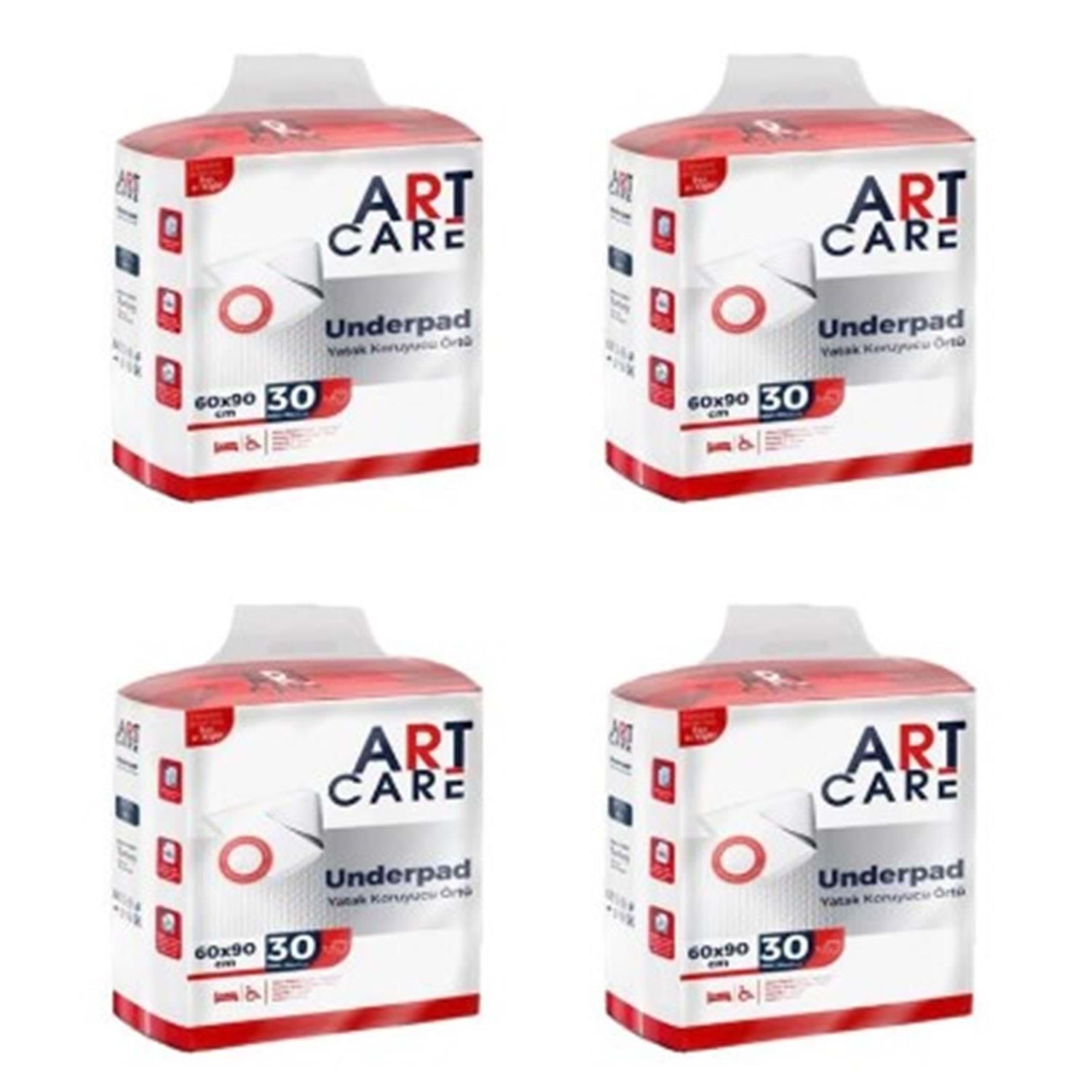 ART CARE Yatak Koruyucu Örtü 30 Adet 4 paket