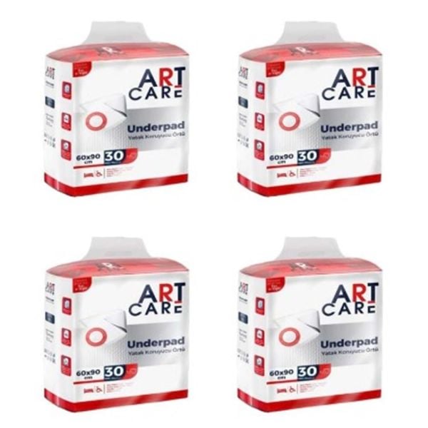 ART CARE Yatak Koruyucu Örtü 30 Adet 4 paket