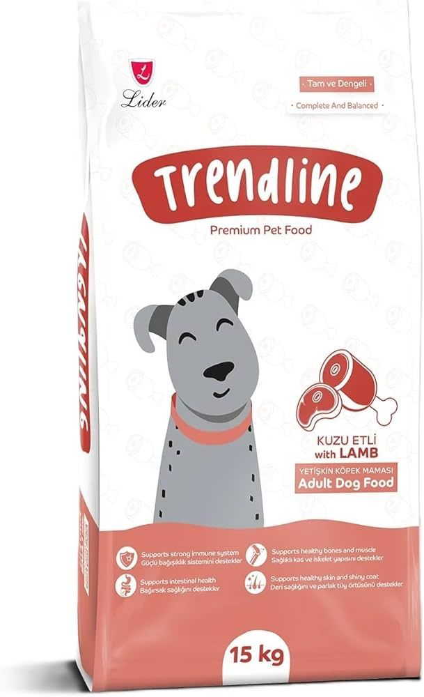 Trendline Kuzu Etli 15 kg Yetişkin Köpek Maması