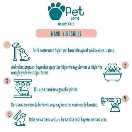 Petlove Şampuan Çilek 250ml