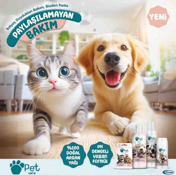 Pet Love Tüy Bakım Yağı Kedi 5 x 1 ml