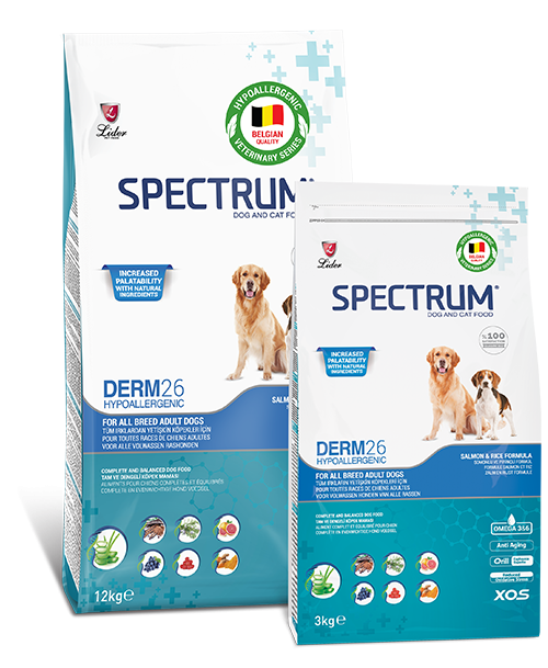 Spectrum Derm 26 Hypo-Allergenic Balıklı Yetişkin Köpek Maması 12kg