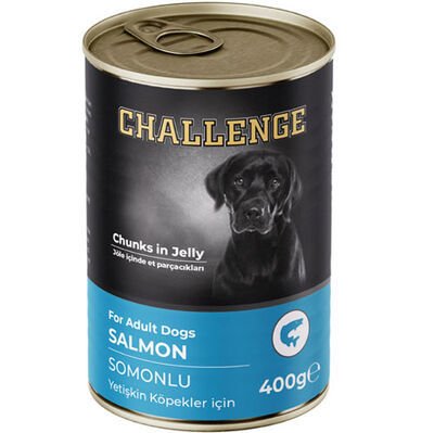 Challenge Konserve Köpek Somonlu Yetişkin 400G