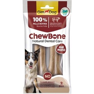 Gımdog Köpek Kemik Chew Bones Press 5,5''120 G 2li Naturel
