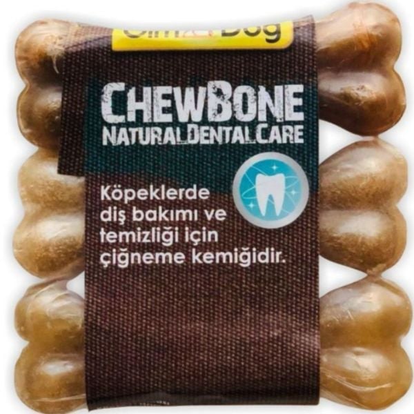 Gımdog Köpek Kemik Press 3,5''-9Cm-3'Lü Whıte