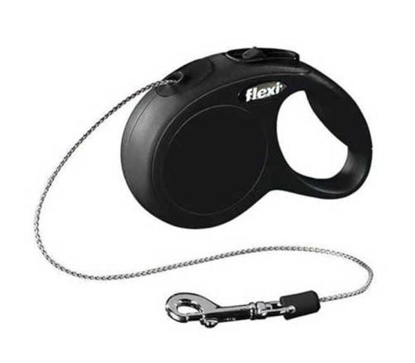 Flexi New Classic S Beden Siyah 5MT İpli Tasma