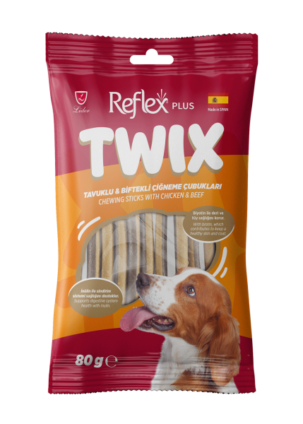 Reflex Plus Tavuklu & Biftekli Çiğneme Çubukları Yetişkin Köpek 85 G
