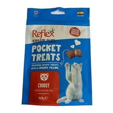Reflex Pocket Treats Ağız ve Diş Sağlığı 60 gr Kedi Ödül Maması