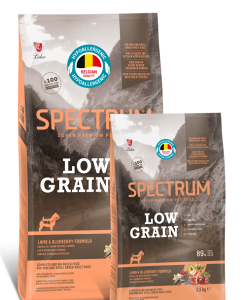 Spectrum Düşük Tahıllı Kuzulu, Yaban Mersinli Küçük Irk Yavru Köpek Maması 2.5kg