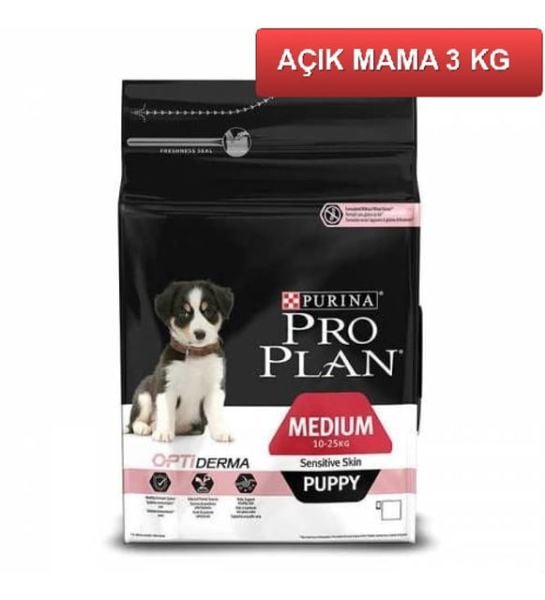 Pro Plan Medium Puppy Somonlu 3 kg Orta Irk Yavru Köpek Maması