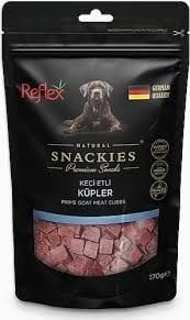 Reflex Snackies Keçi Etli Küpler 170 gr Köpek Ödül Maması