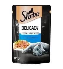 Sheba Pouch Jöle İçinde Ton Balıklı Yetişkin Kedi Konservesi 85gr