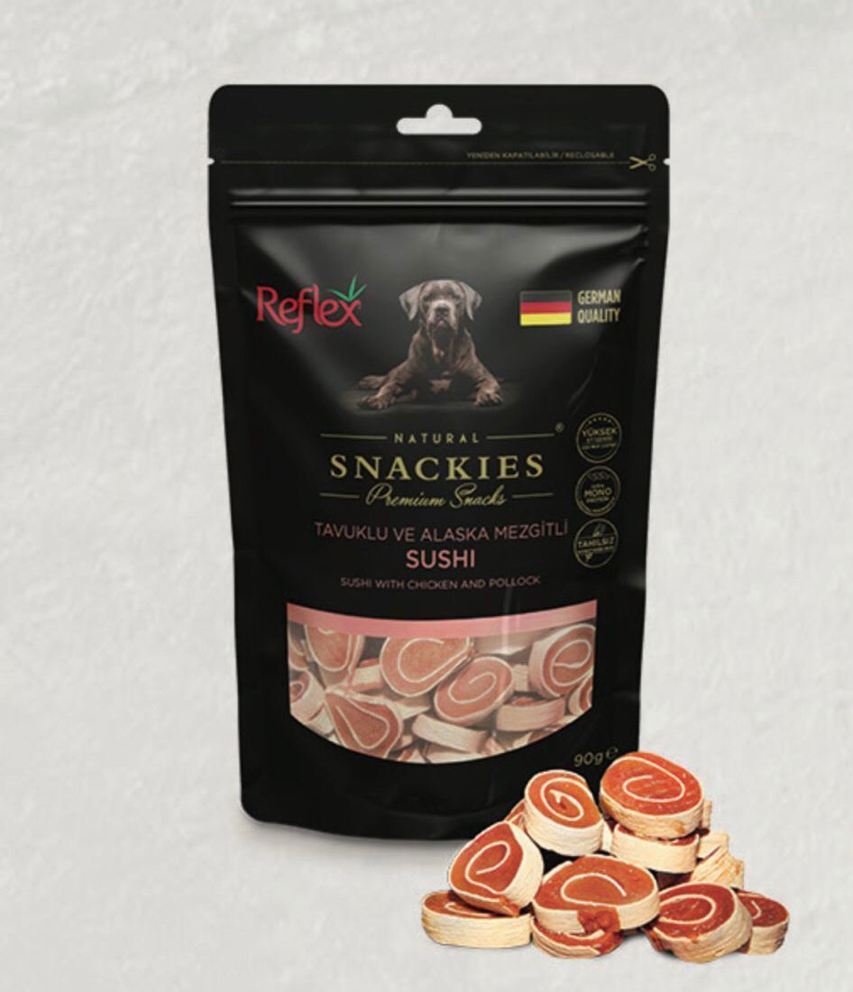 Reflex Snackıes Tavuklu ve Balıklı Sushı 90 gr